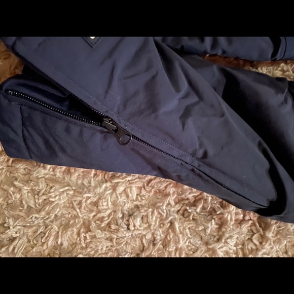 Lands End Girls Navy Blue Snow Pants Sz 12 - Picture 7 of 11